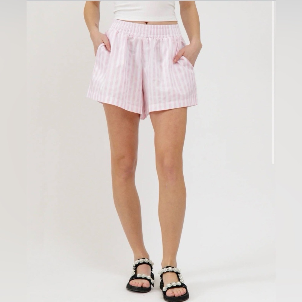 Brunette The Label Poplin Shorts